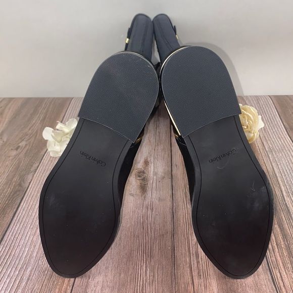 Calvin Klein Black Suede Over the Knee Boots 9M - Picture 6 of 8